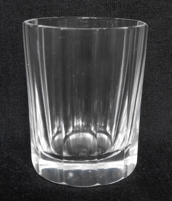 6 gobelets / verres à liqueur, cristal de Baccarat d'époque fin XIX siècle (proche modèle Malmaison)