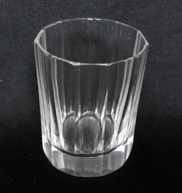 6 Baccarat crystal liquor glasses, late 19th century circa 1890