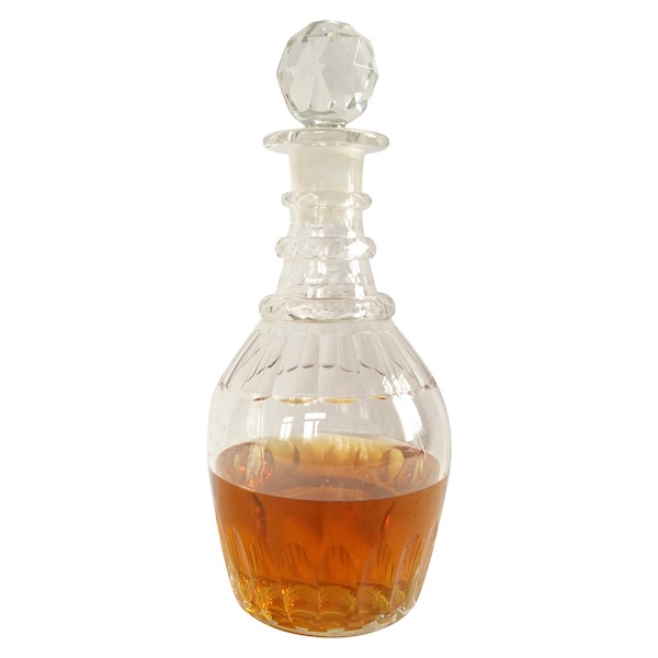 Le Creusot crystal whisky bottle - 19th century circa 1830 - 1840