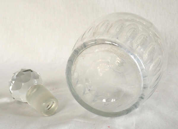 Le Creusot crystal whisky bottle - 19th century circa 1830 - 1840