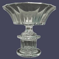 Baccarat crystal centerpiece table, circa 1840