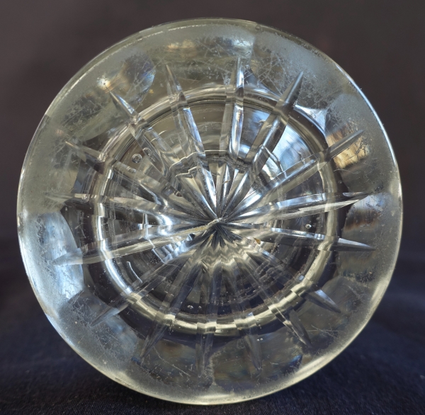Le Creusot : early 19th century crystal jam jar - 19,8cm