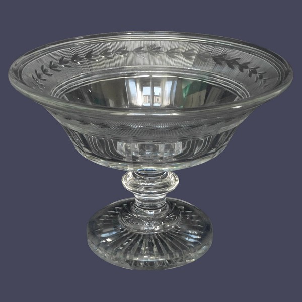 Le Creusot / Baccarat crystal centerpiece, 19th century