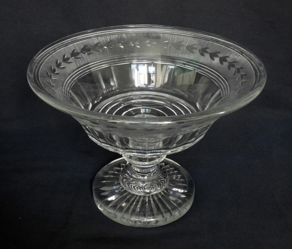 Le Creusot / Baccarat crystal centerpiece, 19th century