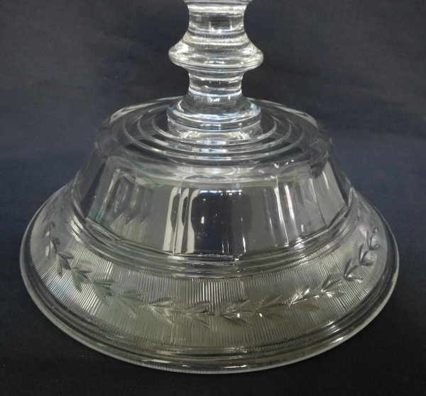 Le Creusot / Baccarat crystal centerpiece, 19th century