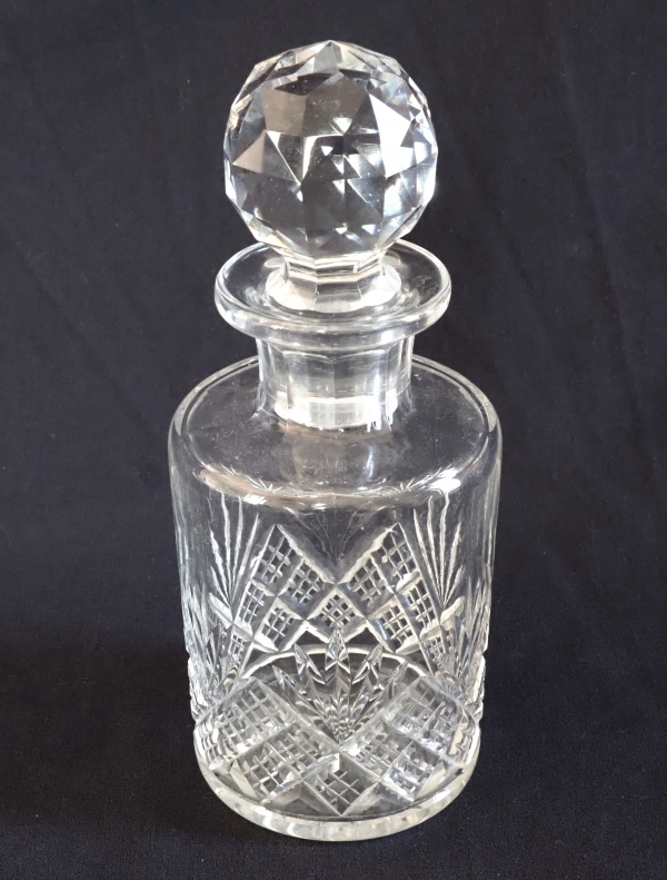 Grand flacon de toilette en cristal de Baccarat, modèle Douai - 19,5cm