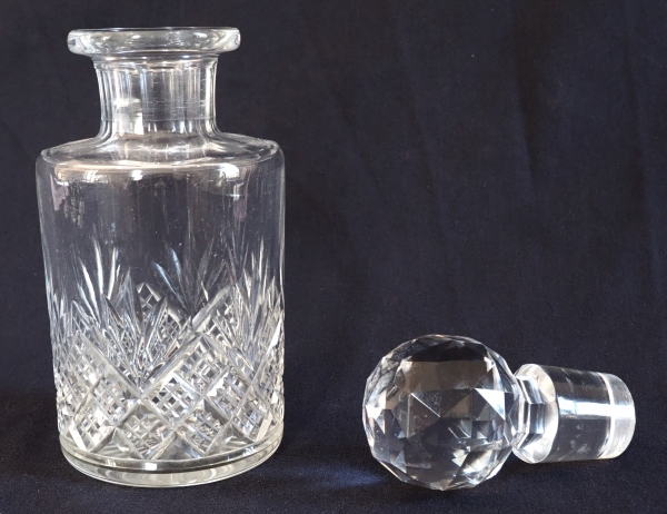 Grand flacon de toilette en cristal de Baccarat, modèle Douai - 19,5cm