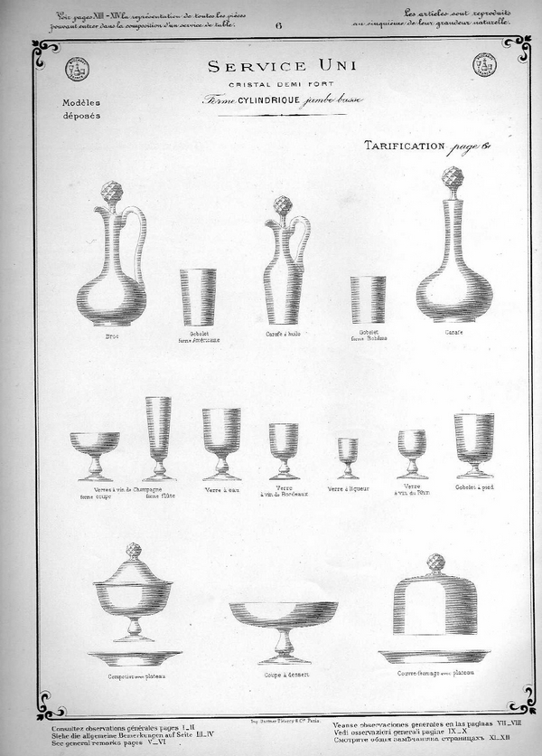 Verre à liqueur en cristal de Baccarat, forme flûte à champagne, jambe ballustre