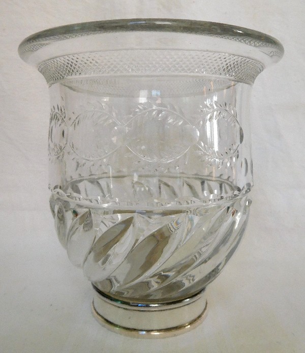 Baccarat crystal vase, Baccarat Museum pattern