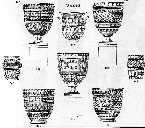 Baccarat crystal vase, Baccarat Museum pattern