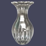 Tall Baccarat crystal vase, Malmaison pattern