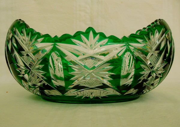 St Louis crystal jardinière / table centerpiece