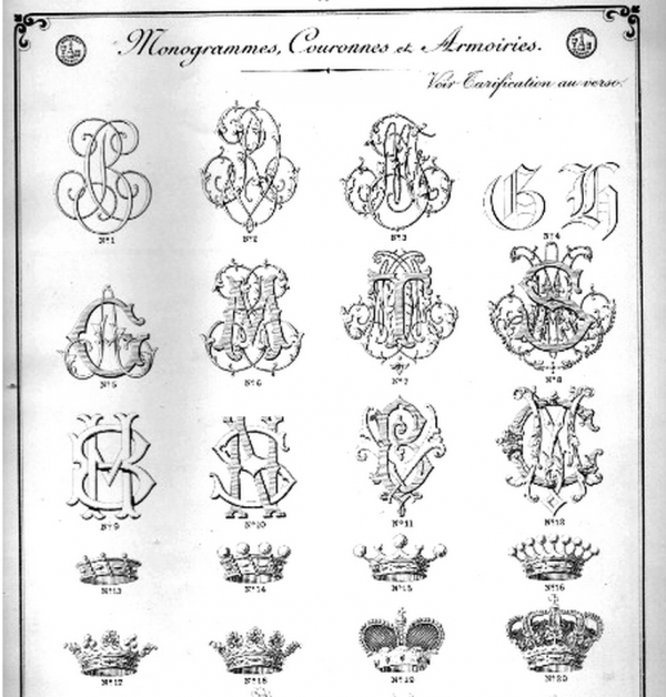 Paire de drageoirs en cristal de Baccarat, couronne de Marquis