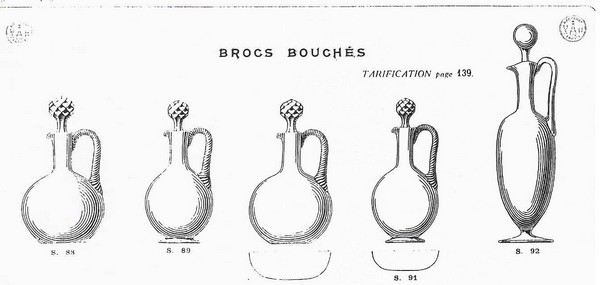 Rare carafe à liqueur en cristal de Baccarat forme boule bleu turquoise