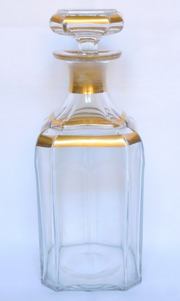 Carafe à liqueur / whisky en cristal de Baccarat - signée