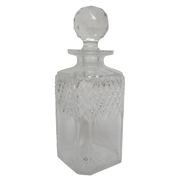 Baccarat crystal whiskey / cognac / brandy decanter