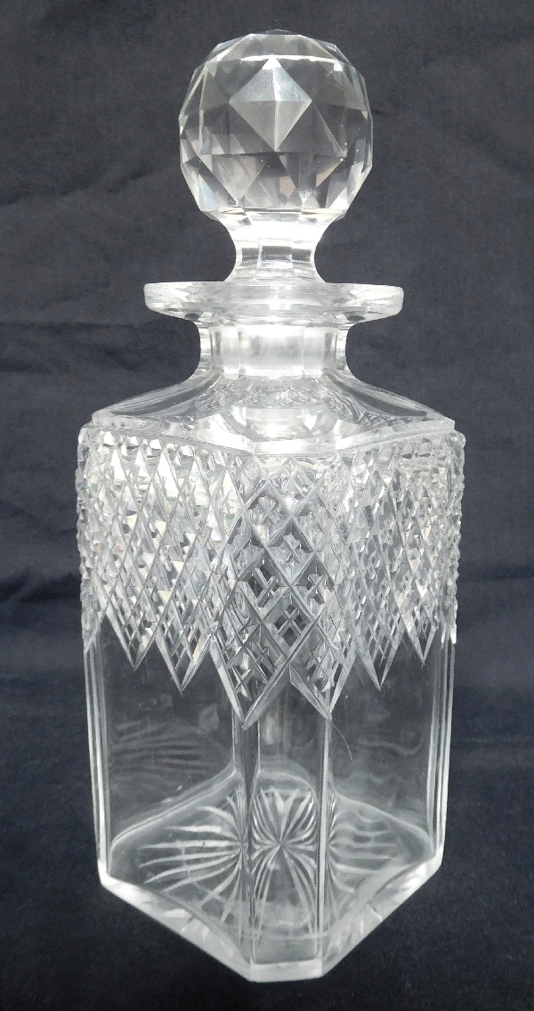 Baccarat crystal whiskey / cognac / brandy decanter