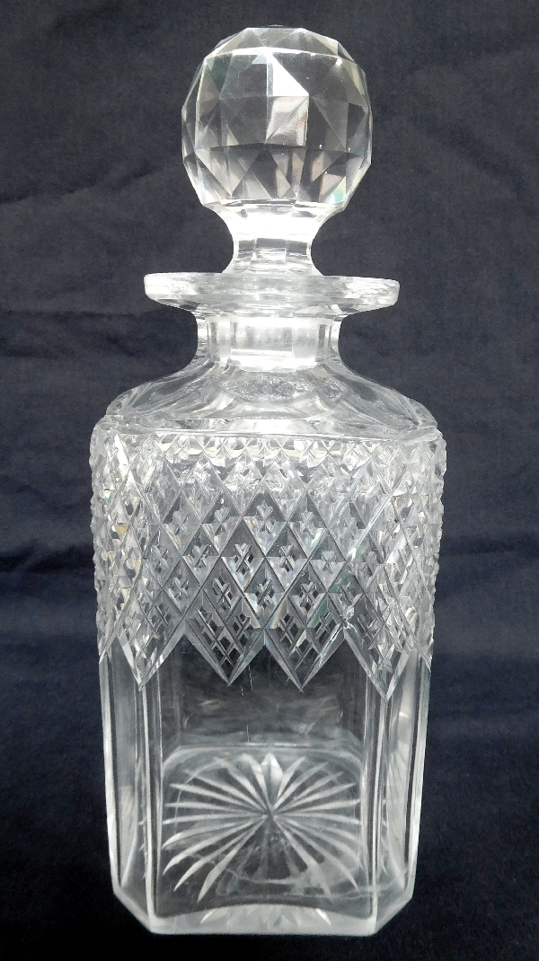 Baccarat crystal whiskey / cognac / brandy decanter