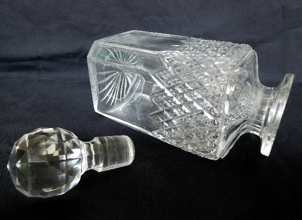 Baccarat crystal whiskey / cognac / brandy decanter