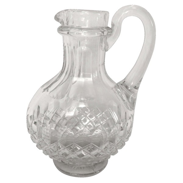 Antique Baccarat cut crystal water pitcher