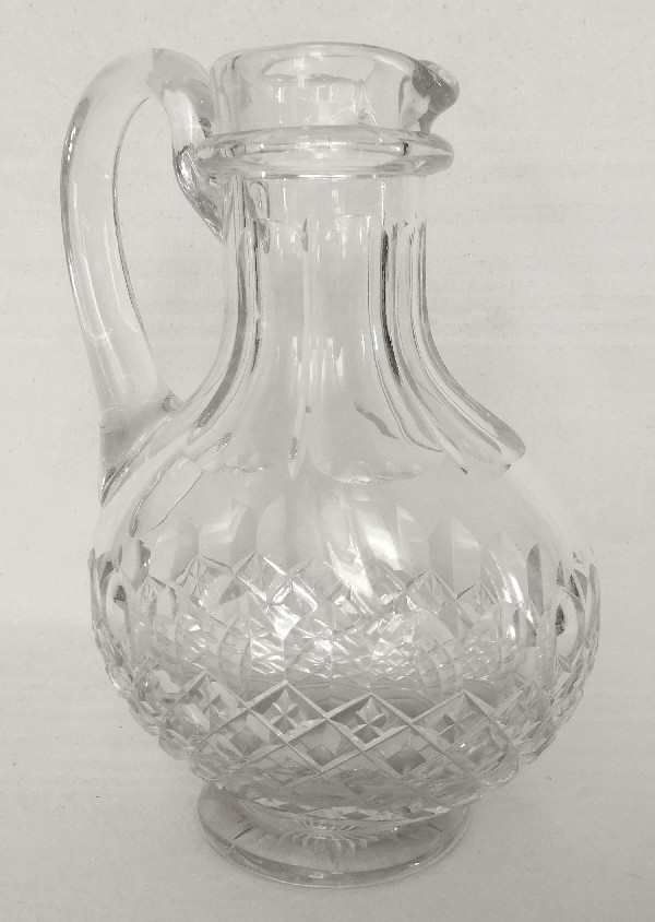 Antique Baccarat cut crystal water pitcher