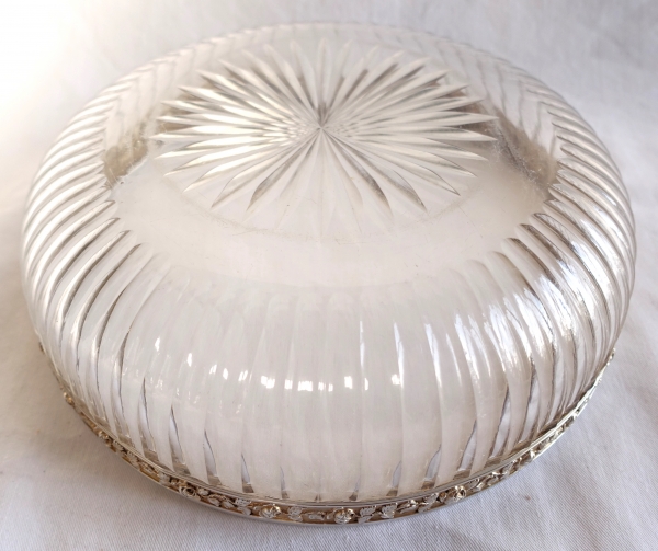 Baccarat crystal and vermeil salad bowl - silversmith Henri Soufflot