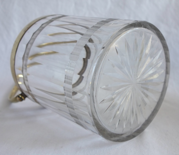 Baccarat crystal biscuit jar - Chicago pattern