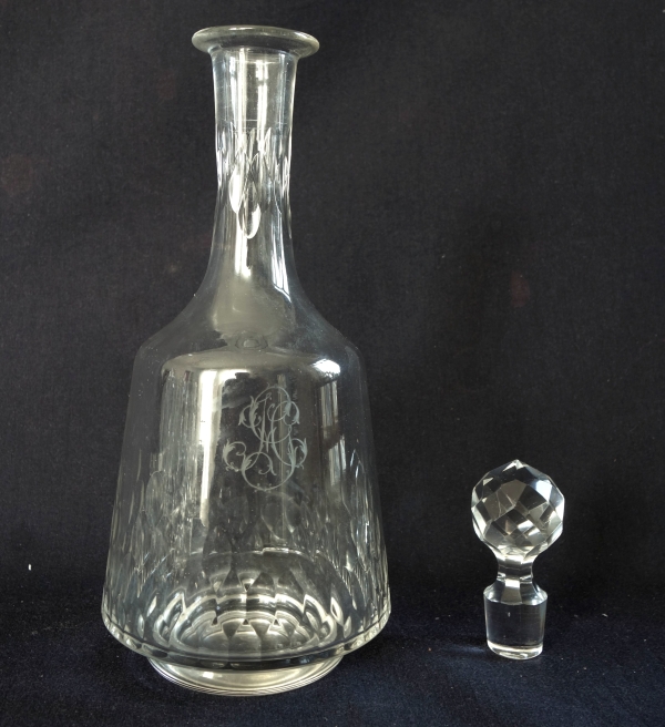 Baccarat crystal liquor set for 8 - Champigny pattern