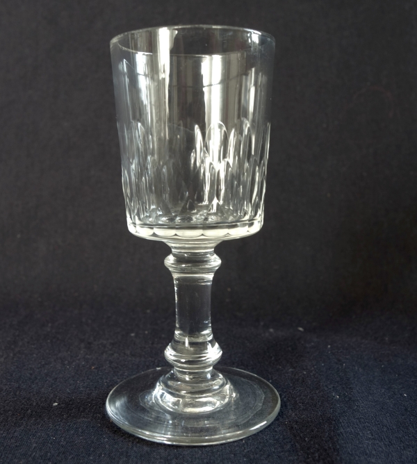 Baccarat crystal liquor set for 8 - Champigny pattern