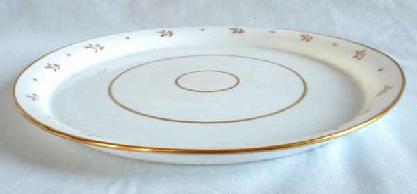 Baccarat : opaline water set enhanced with fine gold, Napoleon III production circa 1860