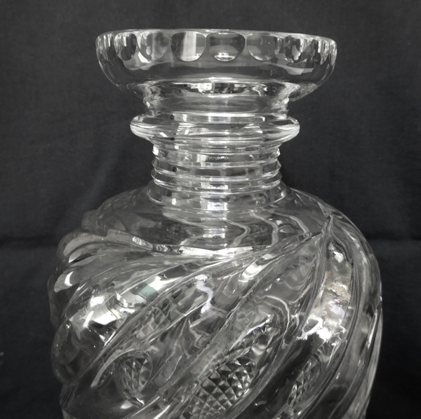 Vase en cristal de Baccarat de style Restauration - production du Musée - 25cm