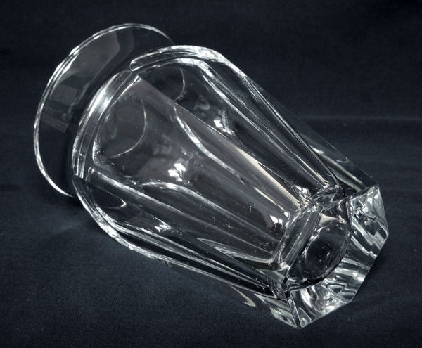 Baccarat crystal vase, Nelly pattern - 12.9cm - signé