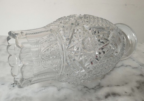 Spectacular Baccarat crystal vase / lamp