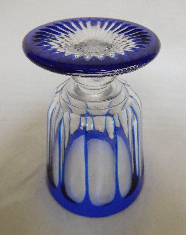 Baccarat / St Louis overlay crystal glass, circa 1850