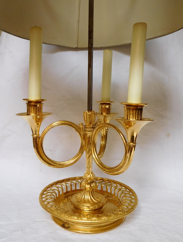 Louis XVI ormolu bouillotte lamp - France, late 18th century