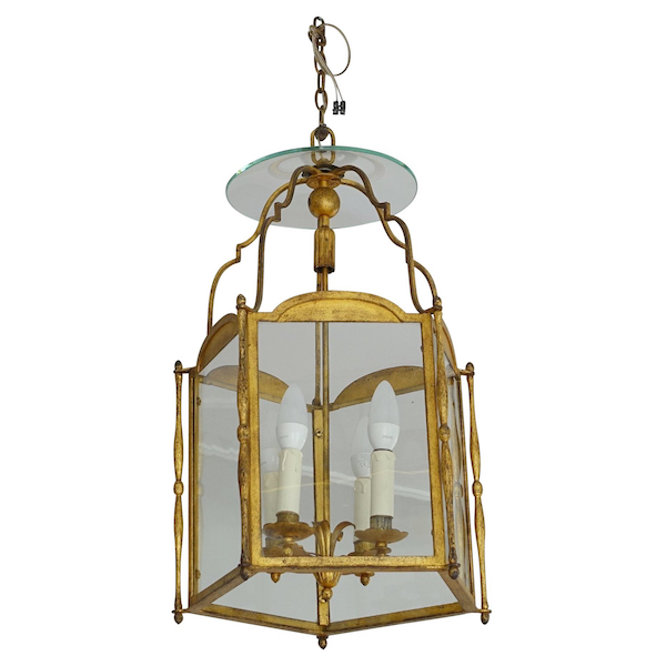 Large vestibule lantern attributed to Maison Bagues
