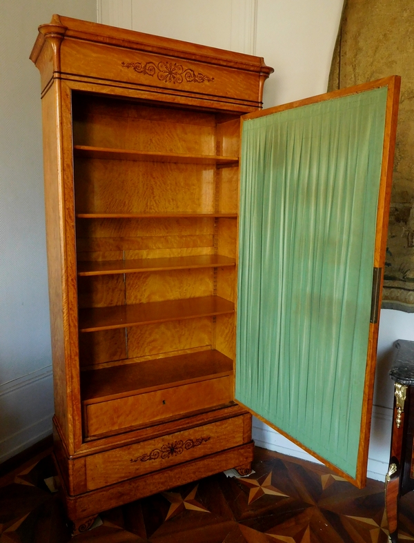 Othon Kolping : lemon tree & amaranth cupboard, early 19th century circa 1820 - stamped