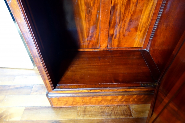Jacob : mahogany and ormolu cupboard / wardrobe, stamped - early 19th century circa 1820