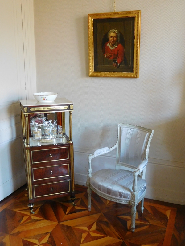 Mahogany washstand for a man, Directoire period - 18th century