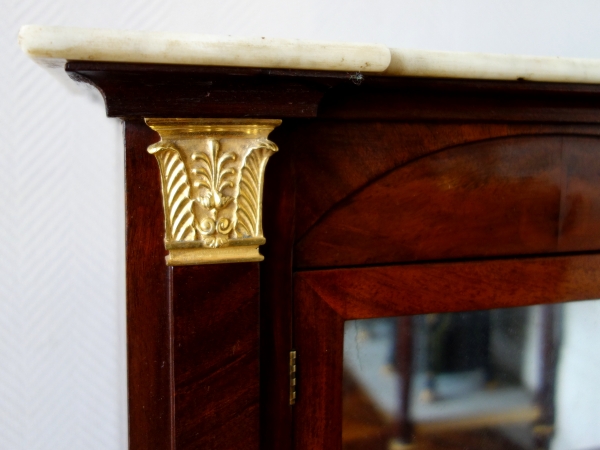 Empire Consulate so-called bonheur du jour writing desk, mahogany and ormolu