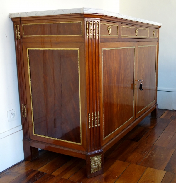 Conrad Mauter : large mahogany and ormolu sideboard, Louis XVI period, late 18th century