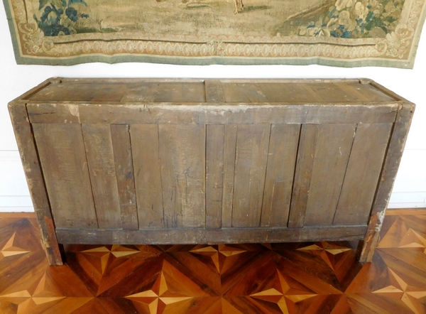 Regency oak hunting sideboard, early 18th century