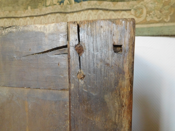 Regency oak hunting sideboard, early 18th century