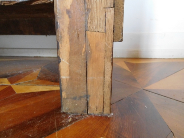 Regency oak hunting sideboard, early 18th century