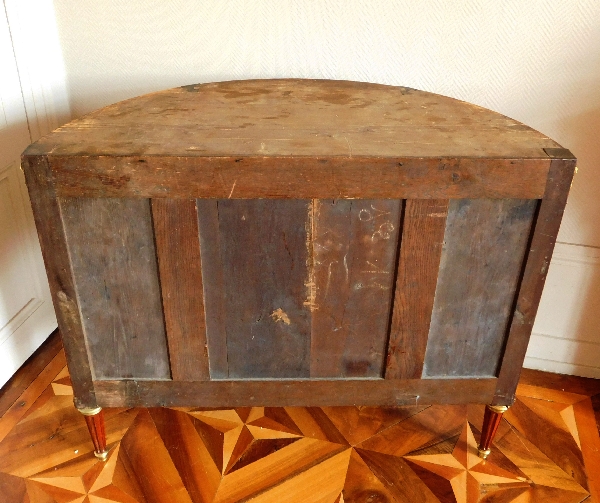 Jean-François Leleu : mahogany sideboard or commode, Louis XVI period