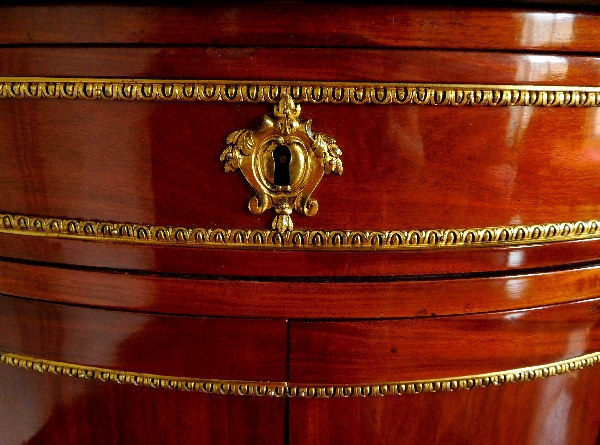 Jean-François Leleu : mahogany sideboard or commode, Louis XVI period