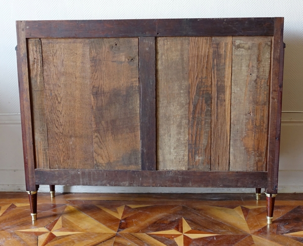 Louis XVI mahogany sideboard - 18th century - 125,5cm x 103cm x 35cm