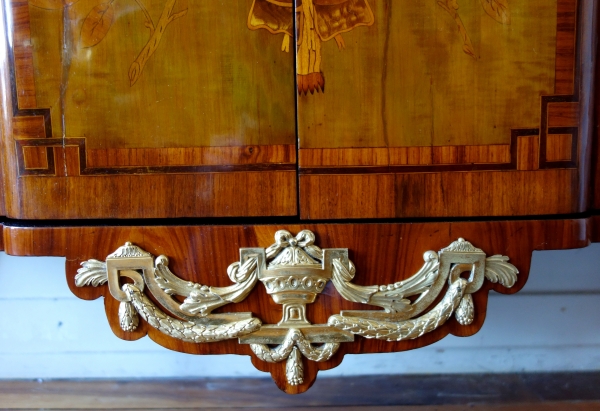 Transition marquetry buffet attributed to Charles Topino - 18th century