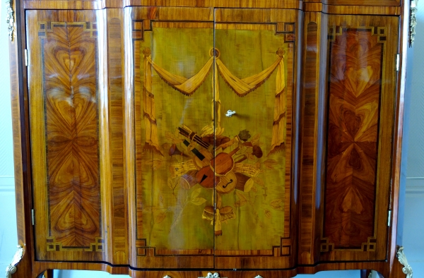 Transition marquetry buffet attributed to Charles Topino - 18th century