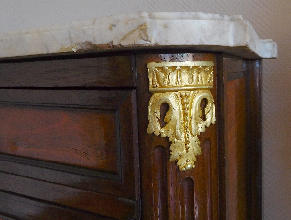 Mahogany and rosewood buffet, French transition period circa 1770